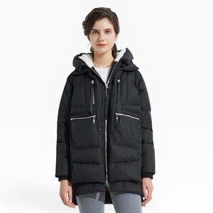 Orolay 92 Universe Thickened Waterproof Down Puffer Jacket Black Size Medium